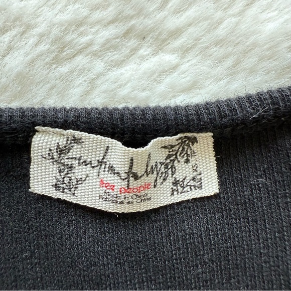 Free People women black bodysuit size XS - Picture 4 of 6